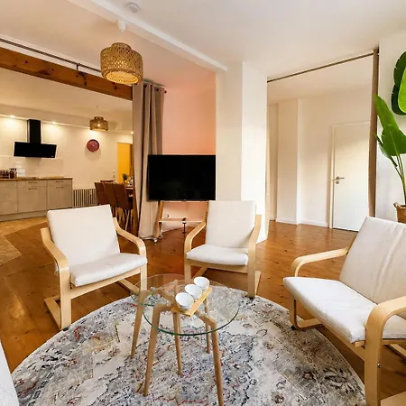 Superhosts Zentrum - 2xparkplatz - Terrasse - King-bett Bremen