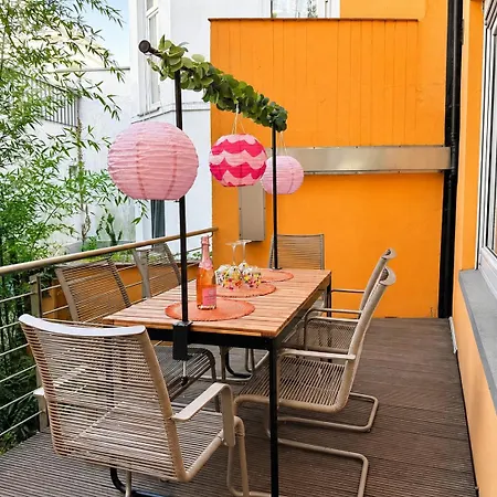 Superhosts Zentrum - 2xparkplatz - Terrasse - King-bett * Bremen